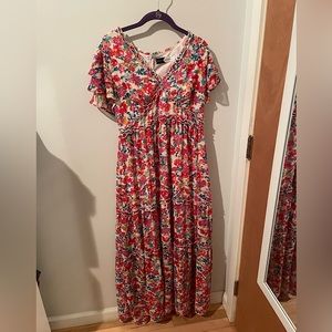 Piper & Scoot Floral Maxi Dress